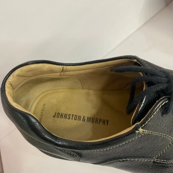 Johnston & Murphy Sheepskin Quality Premium Lace Up Casual Comfort MFO S… - Picture 11 of 12